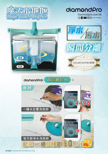 DiamondPro 魔法水地拖